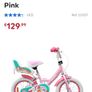 kids 14" unicorn verve bike Image 3
