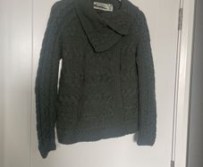 Aran Crafts Merino Wool Knit Cardigan