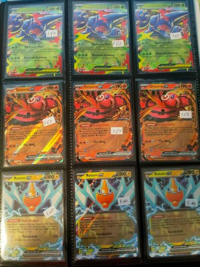Phantasmal Flames full art . Ex's and promos
