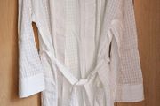 BNWT - Next cotton white dressing gown UK 12