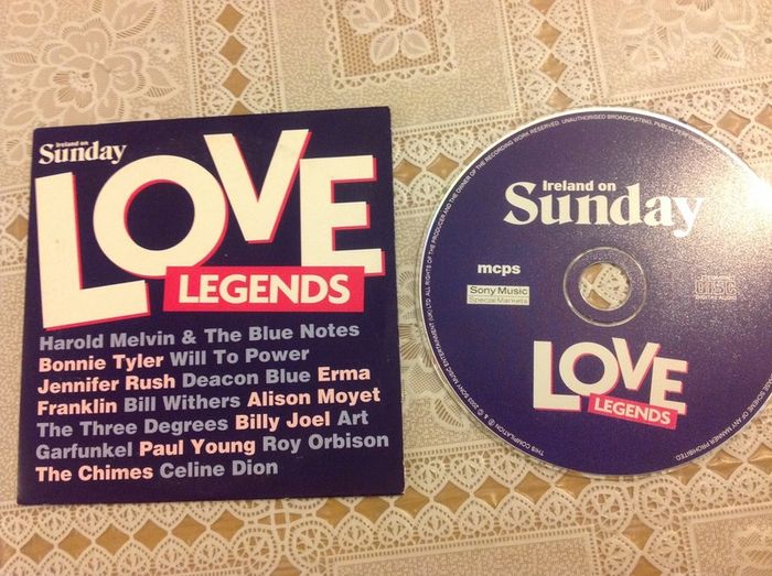 Love Legends.  CD compilation.