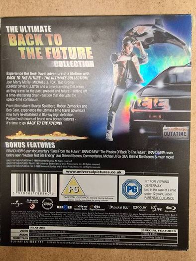 Back to the Future blu-ray boxset