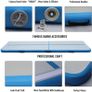 FREE EXPRESS SHIPPING Air Gymnastics Track Tumbling Mat/Inflatable Gymnastics Tumble Track Gym Mat for Home Use/Training/Cheerleading/Yoga/Water Fun Image 2