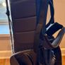 NEW - TaylorMade FlexTech Stand Bag (Black/Blue), stand legs still have the factory wrapping on them. Image 3