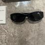 Miu Miu black cat-eye sunglasses Image 4