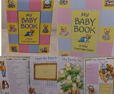My Baby Record Memory keepsake Book Hardback