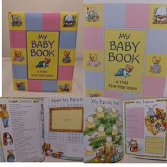 My Baby Record Memory keepsake Book Hardback