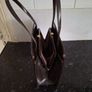 Genuine vintage Beverly leather handbag Image 3