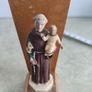 Small St Saint Anthony Of Padua With Baby Jesus Statue Jesus Image 2
