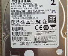 Toshiba 1tb Hdd Mq01abd100