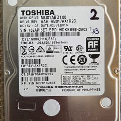 Toshiba 1tb Hdd Mq01abd100