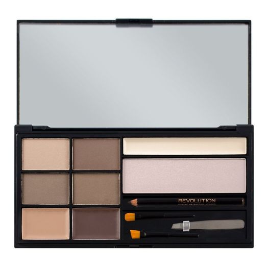 Revolution Ultra Brow Kit - Fair to Medium - New