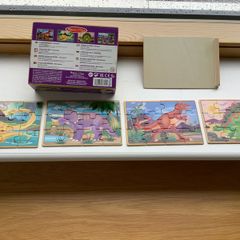 Wooden puzzles, Melissa & Doug DINOSAURS