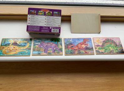 Wooden puzzles, Melissa & Doug DINOSAURS