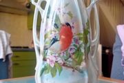 Lustrewear Bird Vase Tall