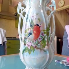 Lustrewear Bird Vase Tall