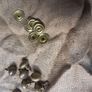 8 antique brass handles Image 2