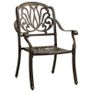 5 Piece Bistro Set Cast Aluminium Bronze Image 4