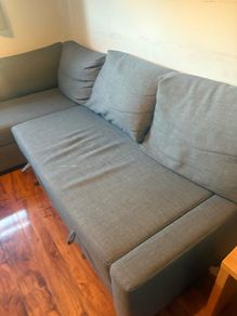IKEA L shape sofa bed