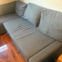 IKEA L shape sofa bed