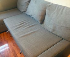 IKEA L shape sofa bed