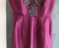 PIED A TERRE magenta embellished Sz 10