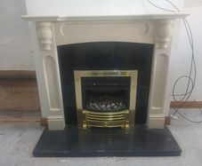 fireplace only  .gas fire not included