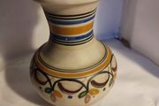 Lovely Hand Made And Painted Vase.