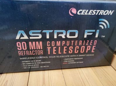 Celestron AstoFi 90mm computerised telescope, as new, boxed. Dublin