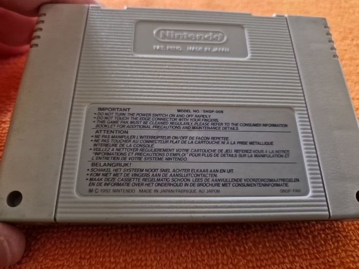 F1 Super Driving Snes Super Nintendo Arcade Retro Games Original