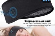 Bluetooth Earphones Sports Sleeping Headband Elastic Wireless Headphones Music Eye Mask Wireless Bluetooth Headset Headband