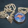 Vintage 1964 Threepenny - Enamelled Coin Necklace Image 3