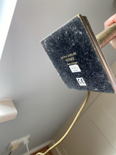 LAURA ASHLEY lamp with free lamp shade