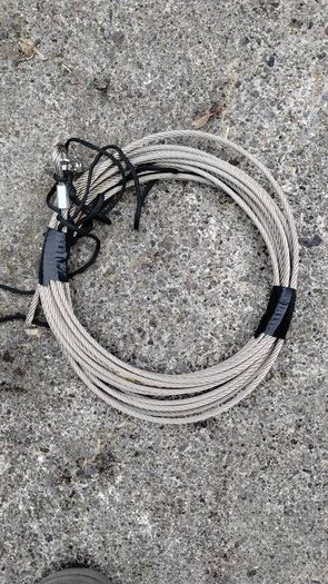 Steel wire ropes 5mm x 10m
