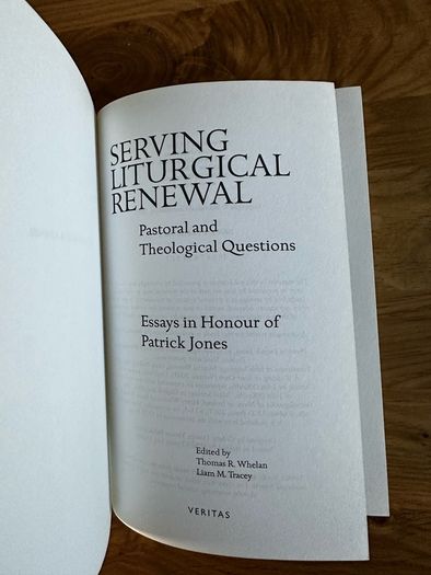 Serving Liturgical Renewal Book Brand New