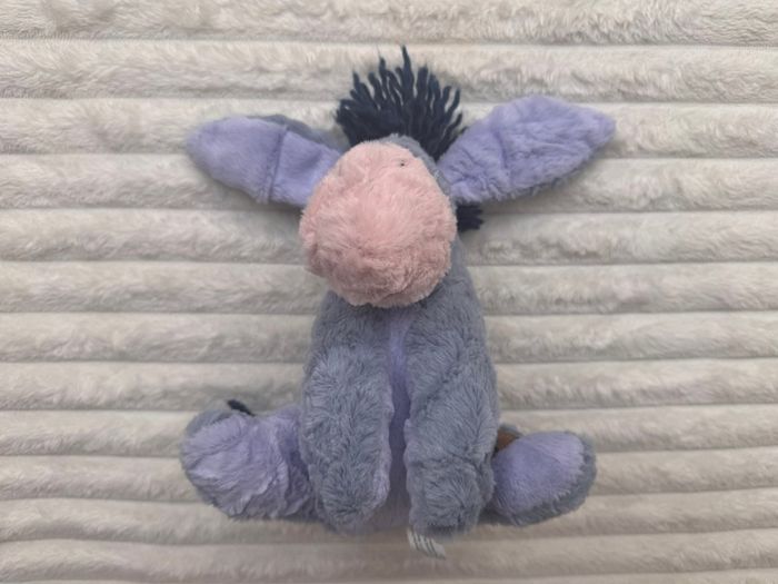 Disney Eeyore Plush from Winnie the Pooh & Friends with Patches Soft  Plush approx. 20 cm. Used Please see photos