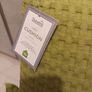 2 x sage  green cushions BNWT Image 2