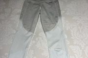 Abercrombie &amp; Fitch Women's White and Grey Leggings - size XS