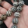 Antique Burmese Pumtek Pyu Petrified Wood Beads Necklace Image 6