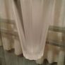 Vintage Large Thick Fluted Glass Vase. Image 4