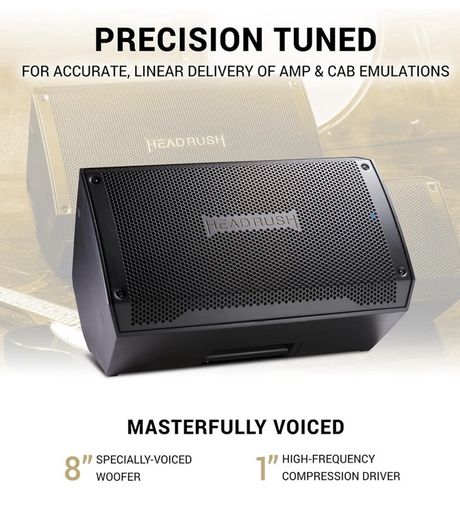 Headrush FRFR 108 mk2 With Bluetooth - for Guitar Multi Effects moddler