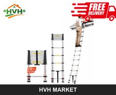 3.8m Telescopic Aluminium Ladder