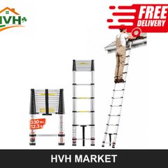 3.8m Telescopic Aluminium Ladder