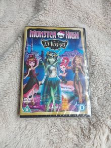 monster high 13 wishes dvd sealed