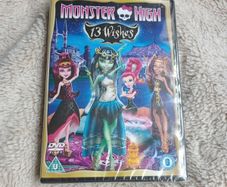 monster high 13 wishes dvd sealed