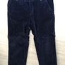 Billy Bandit Boys navy velvet trousers age 3-4 Image 3