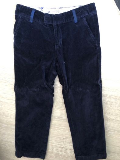 Billy Bandit Boys navy velvet trousers age 3-4