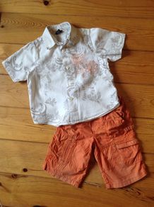 Age 3 NEXT Shirt & Shorts