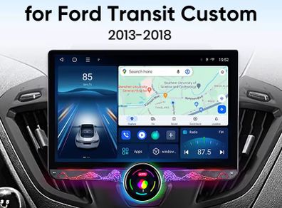 Car Radio Android 13 Wireless CarPlay Auto For Ford New Transit Van 2009-2019 Intelligent Systems auto radio