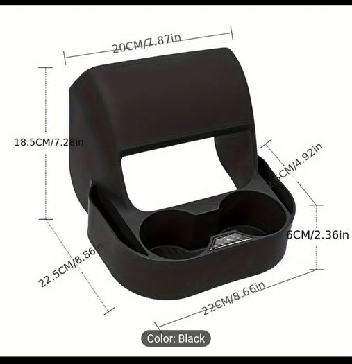 Tesla model 3/Y rear console organiser